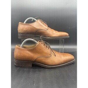 Johnston & Murphy Passport Leather Italy Mens Oxford Dress Shoes US 8.5M 24-2456